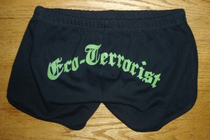 Eco-terrorist Bootie Shorts