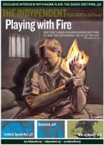 Indypendent Cover Playing with Fire ELF McGowan