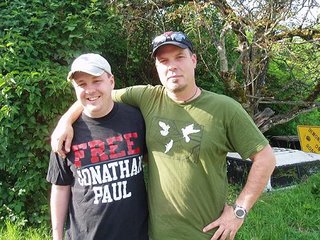 Two federal Green Scare prisoners, Jonathan Paul and Daniel McGowan.