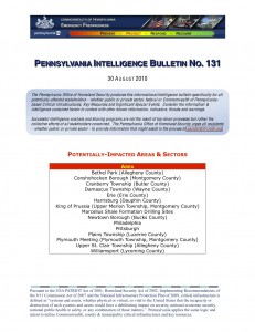 pennsylvania-intelligence-bulletin-no-131-aug-30-2010