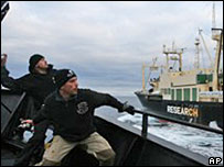 Sea Shepherd Stink Bombs