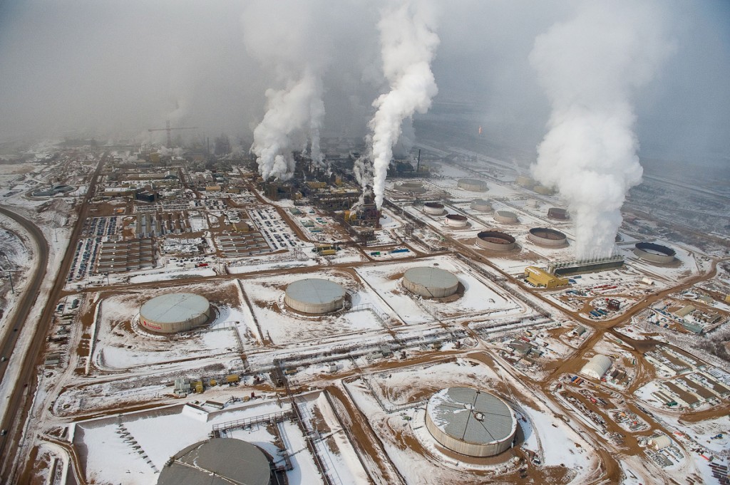 Syncrude upgrader. Alberta Tar Sands. 2010.