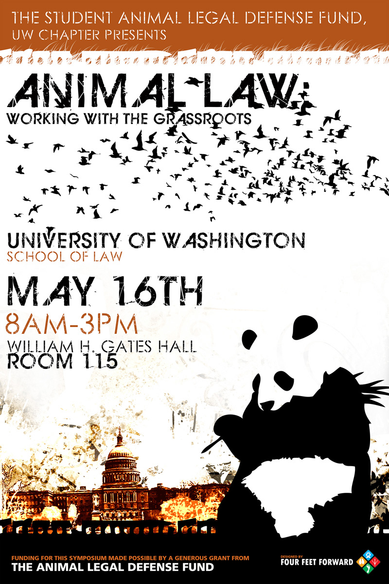 University of Washington School of Law Animal Conference SALDF Eco-terrorism Green Scare
